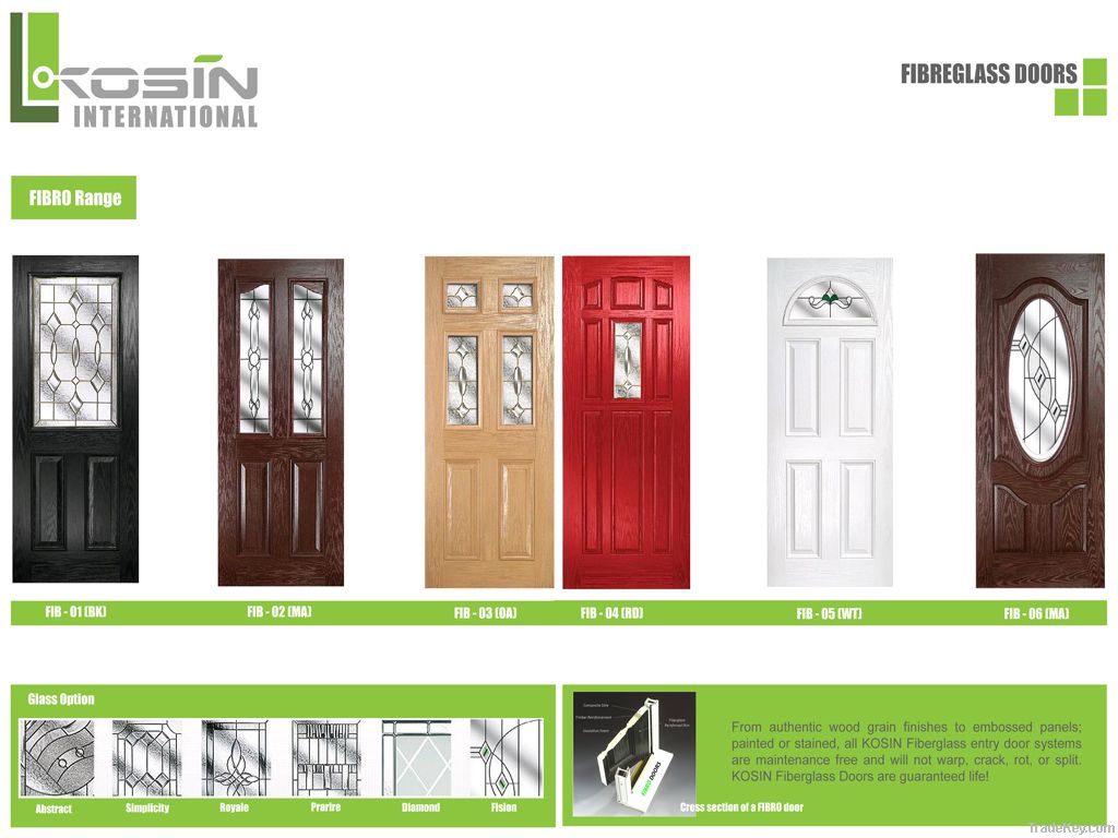 KOSIN - Fibreglass Doors