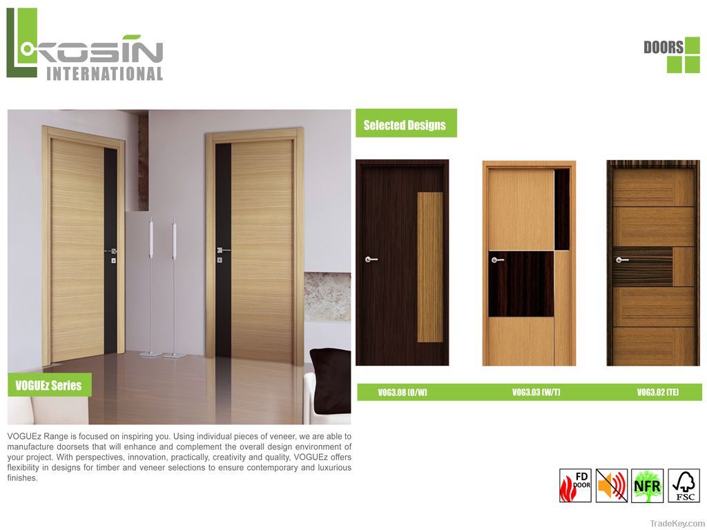 KOSIN - Voguez Flush Doors Series