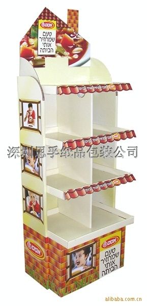 Chocolate food paper sidekick display