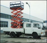 Car Carrying Scissor Lift Table