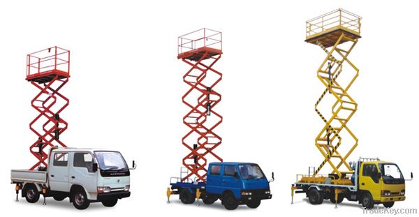 Car Carrying Scissor Lift Table