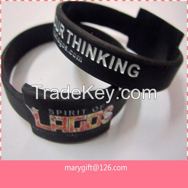 silicone rubber bracelet