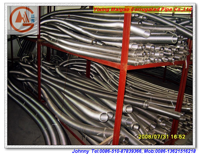 flexible metal hose-300 series stainless steel fleixble metal hose