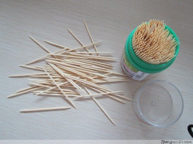 healthy bamboo toothpick