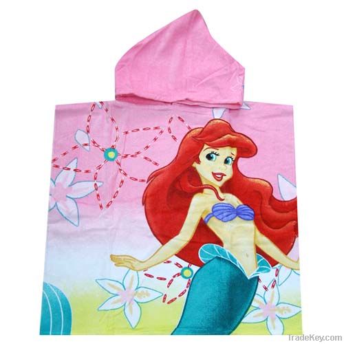 Children Poncho Hooded Towels