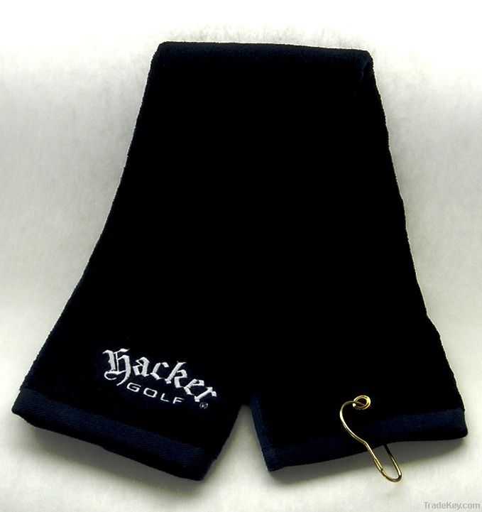 Embroidered Golf Towels  (100% Cotton)