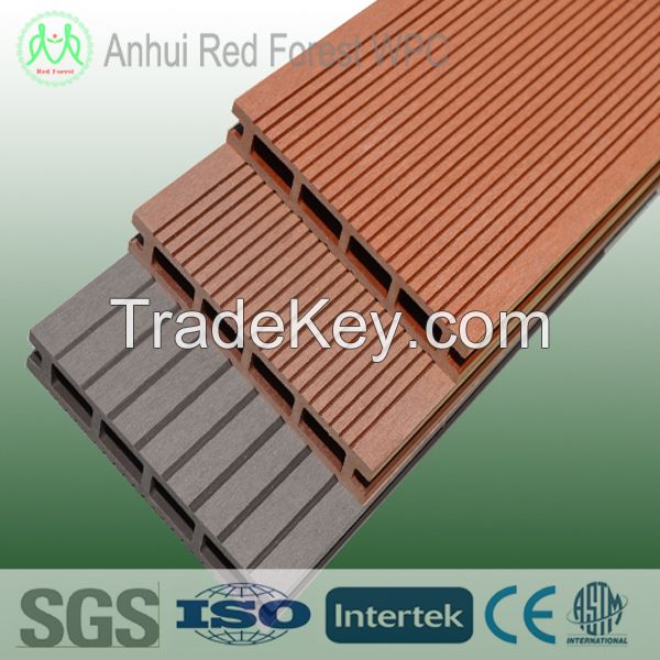 wood plastic composite flooring for pool deck/wpc flooring deck