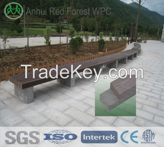 wpc garden chair/bench, wood plastic outdoor funiture chair/wpcbench/chair,wpc composite bench