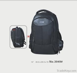 Imitation Leather Laptop Backpack