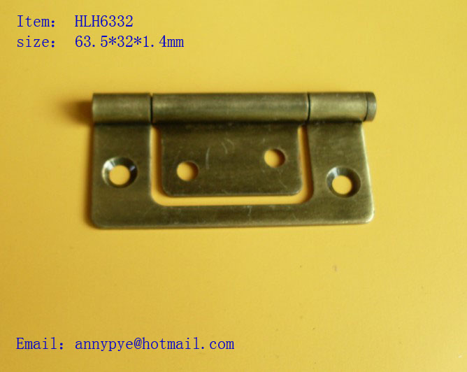 iron flush hinge