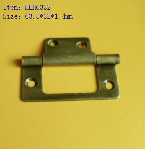 iron flush hinge