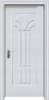 PVC film wood steel interior doors