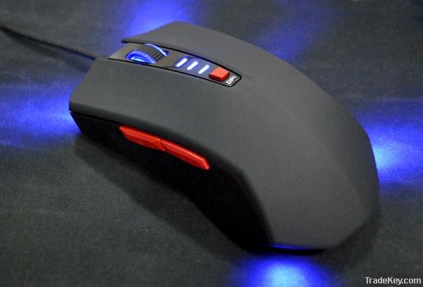 USB wired led gaming mouse