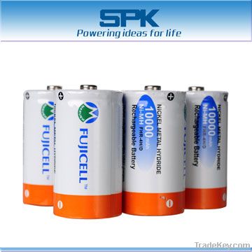 FUJICELL NiMH Rechargeable Battery D10000mAh