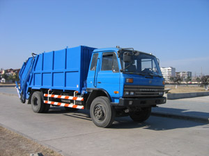 compressive garbage truck