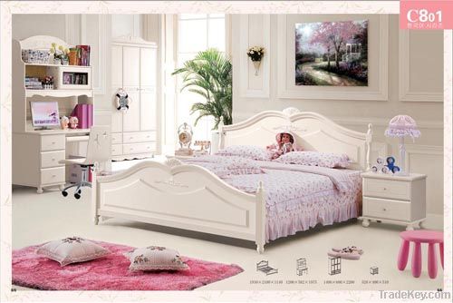 Solid Wood Children Bedoom FurnitureYF-SC801