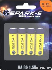 R6P Carbon Zinc Battery