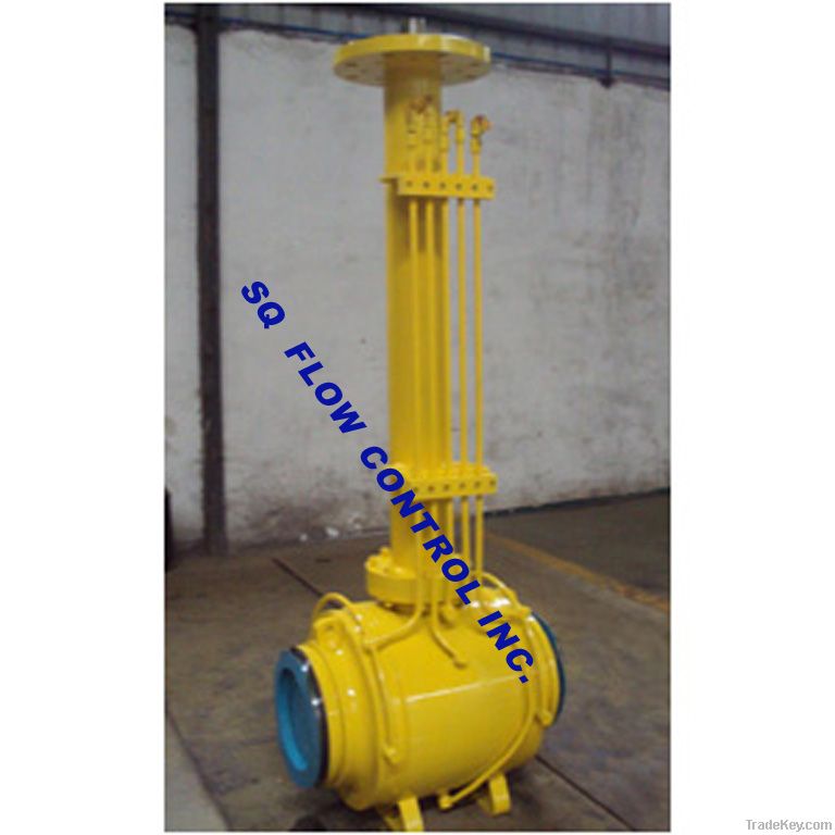 buried welded ball valve