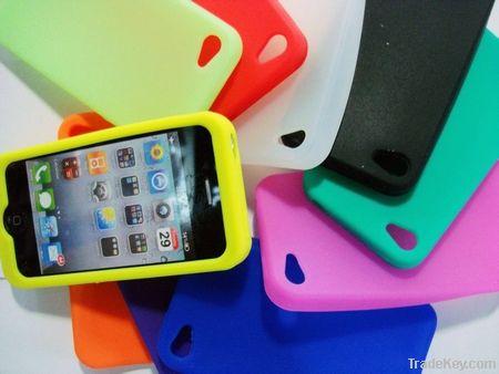 iPhone 4/4S silicone cases 10 colors