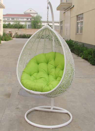 Outdoor furniture rattan swing & hanging chair PR-001-1