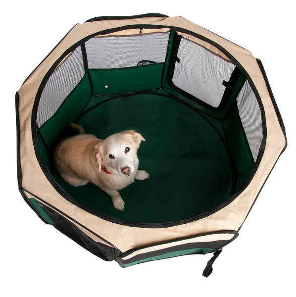 Great Paw Hideaway Soft Pet Play Pen