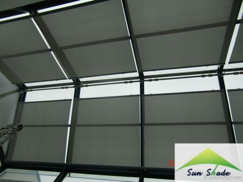 Motorized Folding Roof Blinds