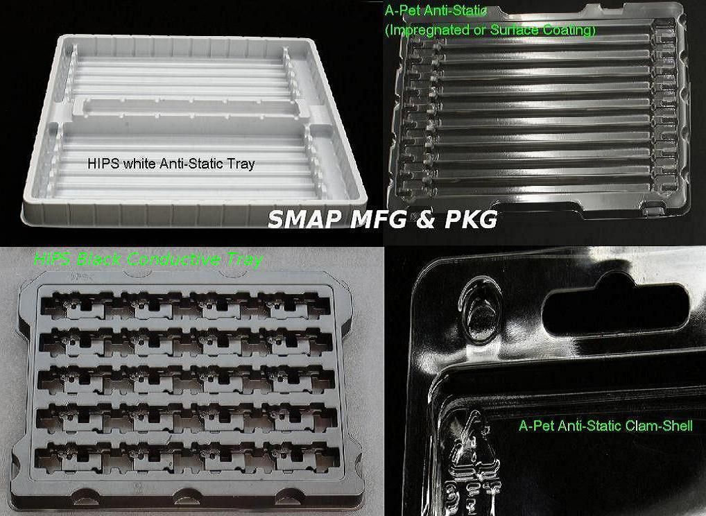 Anti-static &amp; Conductive Packaging Trays