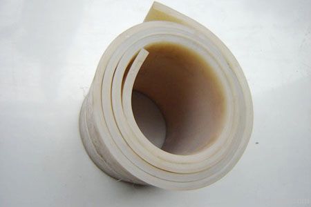 Silicone rubber sheet