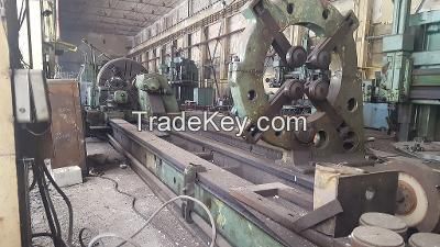 Heavy duty lathe Skoda SR 2000 x 10000 mm