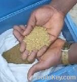 Raw gold dust, raw gold powder, fine gold dust, pure gold bar