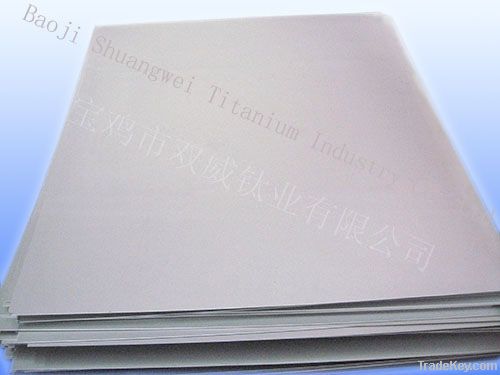 Titanium sheets