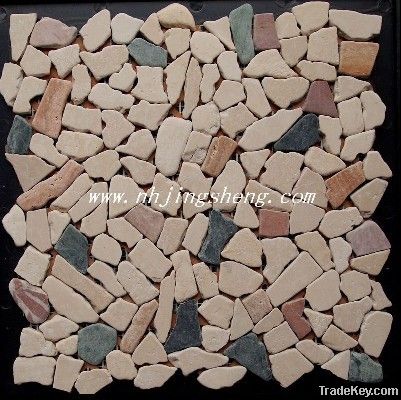 Natural marble mosaic jsm-367