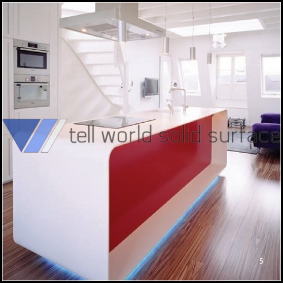 solid surface corian acrylic countertop