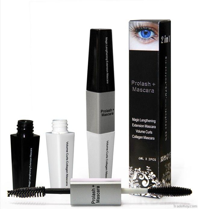 prolash+collagen magic lengthening extension mascara double effect