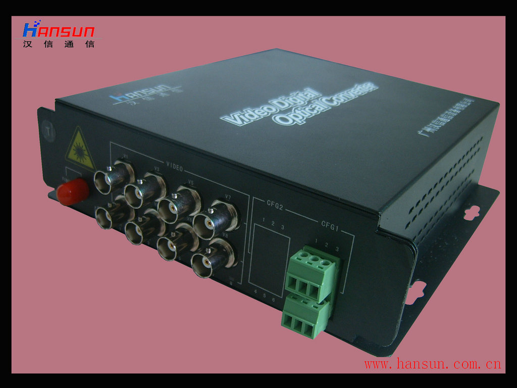 Digital Fiber-optic CCTV Video Converter