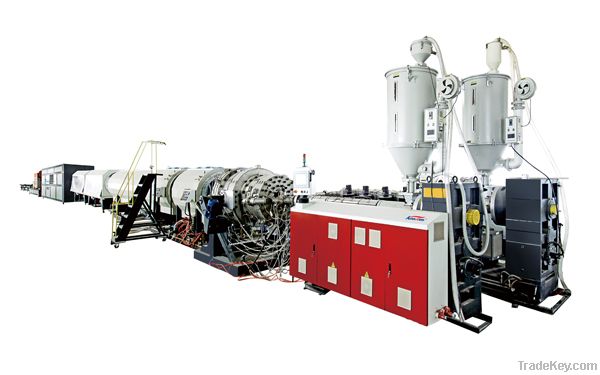 PE16-1600MM water &amp; fuel gas supply pipe extrusion line