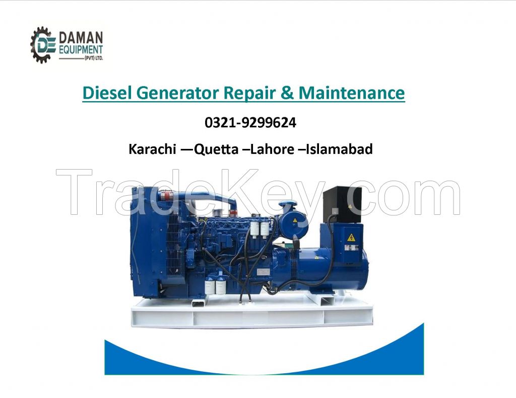 GENERATOR REPAIRING MAINTENANCE SERVICE SPARE PARTS AVAILABLE 