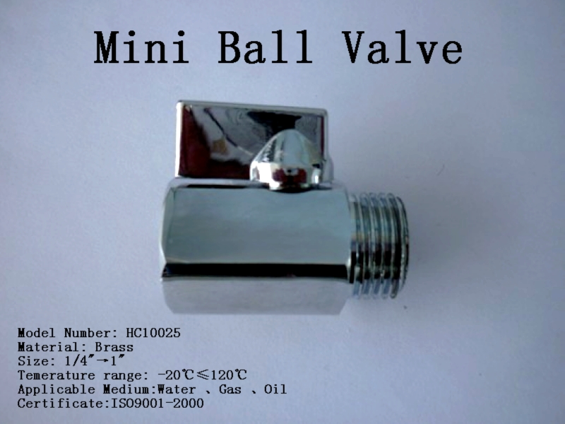 mini ball valve