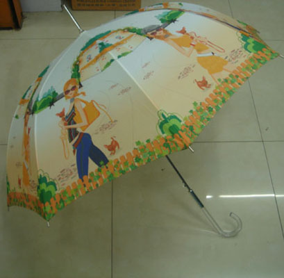 Advertising umbrella