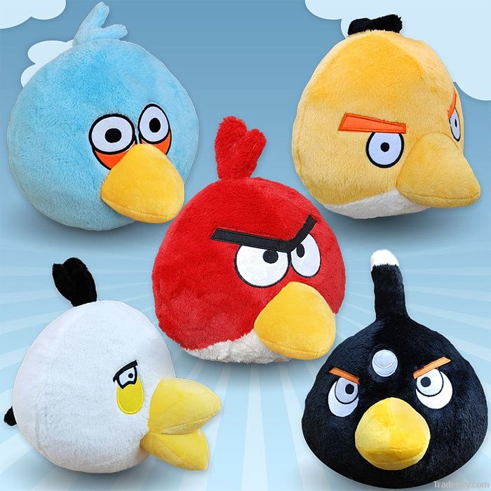 Fasionbale angry birds plush toys