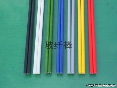 colorful reinforced fiberglass tube