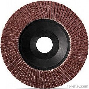 Aluminium Oxide Abrasive Flap Disc Polishing Plastic Backplate