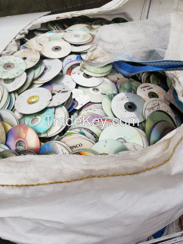 cd/dvd scrap(metalized)