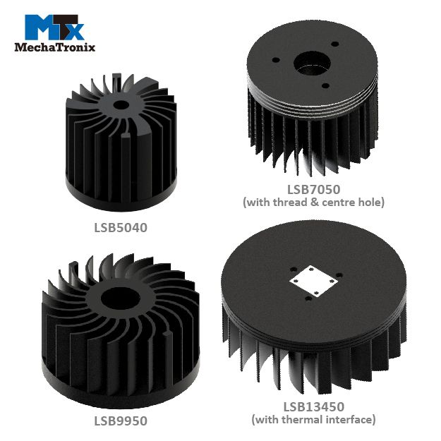 LED Star Heat Sink - LSB Series