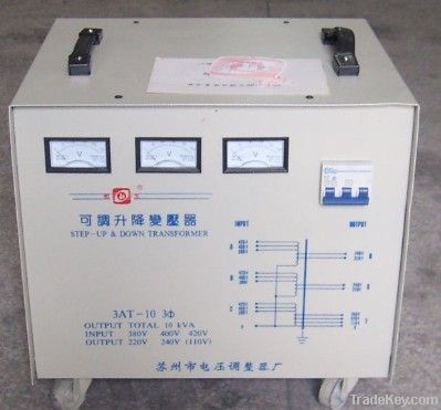 Three phase autotransformer