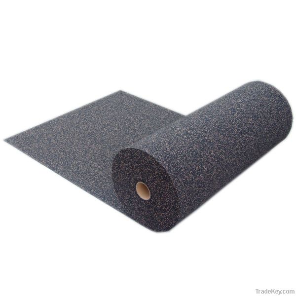 rubber cork underlayment, rubber cork flooring roll