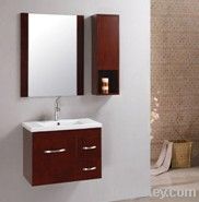 oak bathroom cabinet