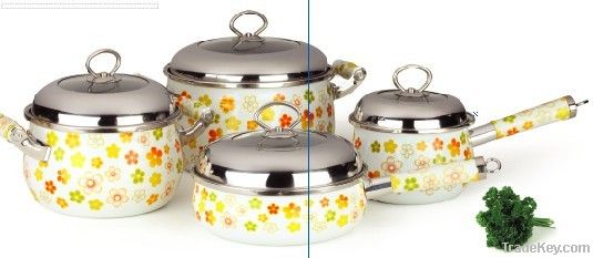 enamel iron cookware