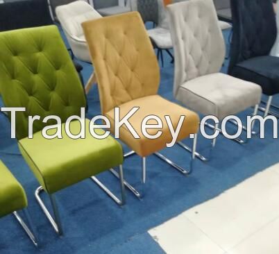 hot selling new fabric dining room metal chair XYDC-1956