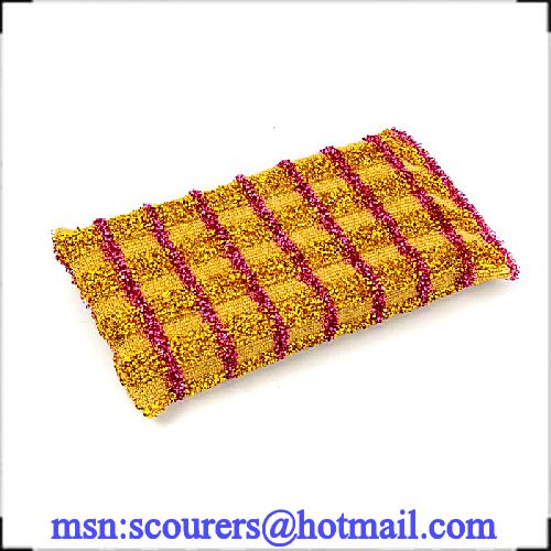 Scouring Pad (PET and Sponge, ISO 9001)